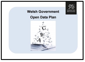 Front page cover of the Open Data Plan